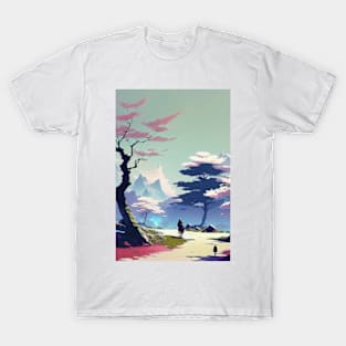 Japanese landscape T-Shirt